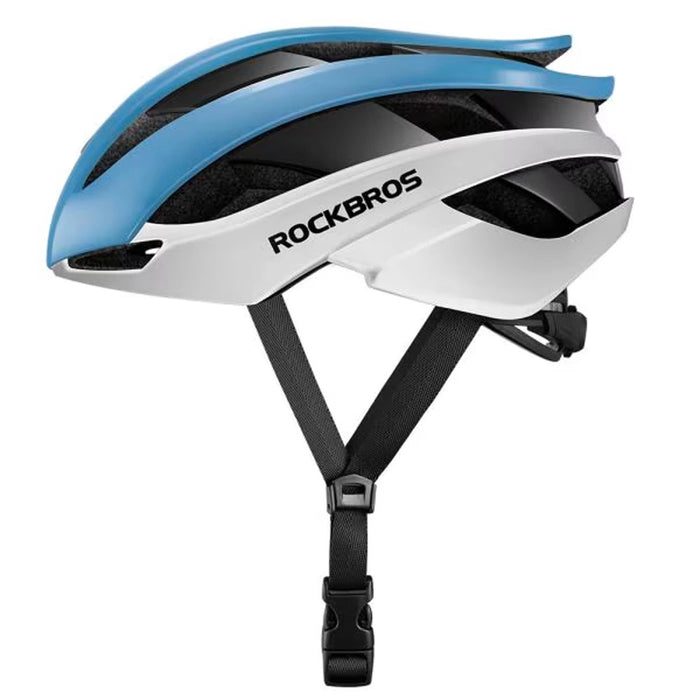 Rockbros bicycle helmet 10110004003 size L - blue and white