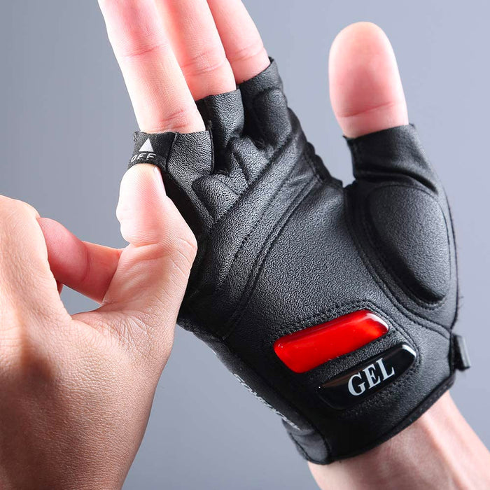 Rockbros S143-BK XXL cycling gloves with gel inserts - black