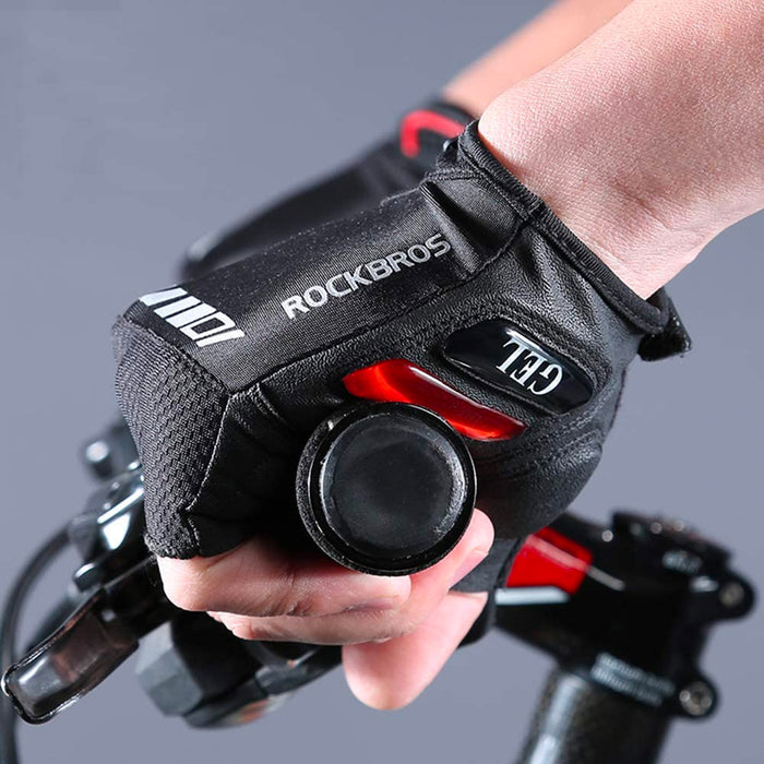 Rockbros S143-BK XXL cycling gloves with gel inserts - black