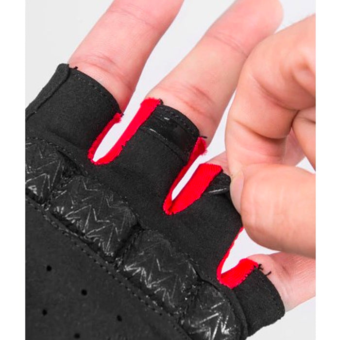 Rockbros S169BR XXL cycling gloves with gel inserts - black and red