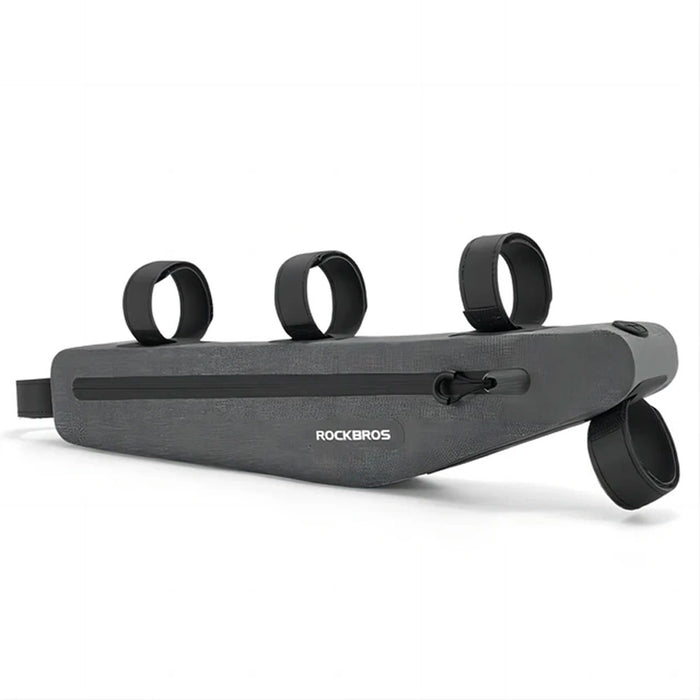 Rockbros AS-052 waterproof bicycle bag for frame - gray