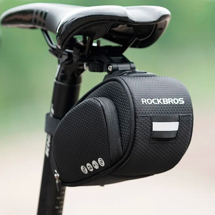 Rockbros C40 bicycle bag under the saddle - black