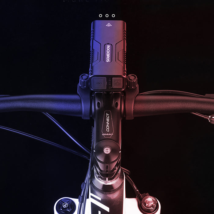 Rockbros 24310002001 850 lm bike light - black