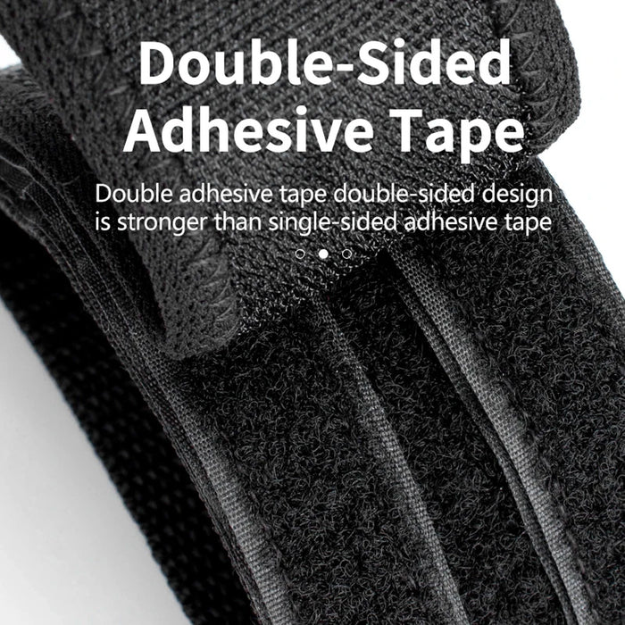Rockbros GZT1001BK Bicycle Pedal Straps 2 pcs - Black