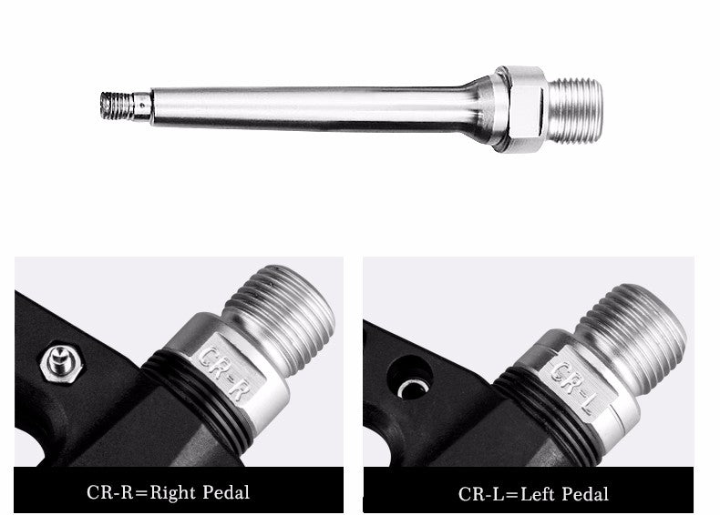 Rockbros 2017-12CBK Nylon Bicycle Pedals - Black