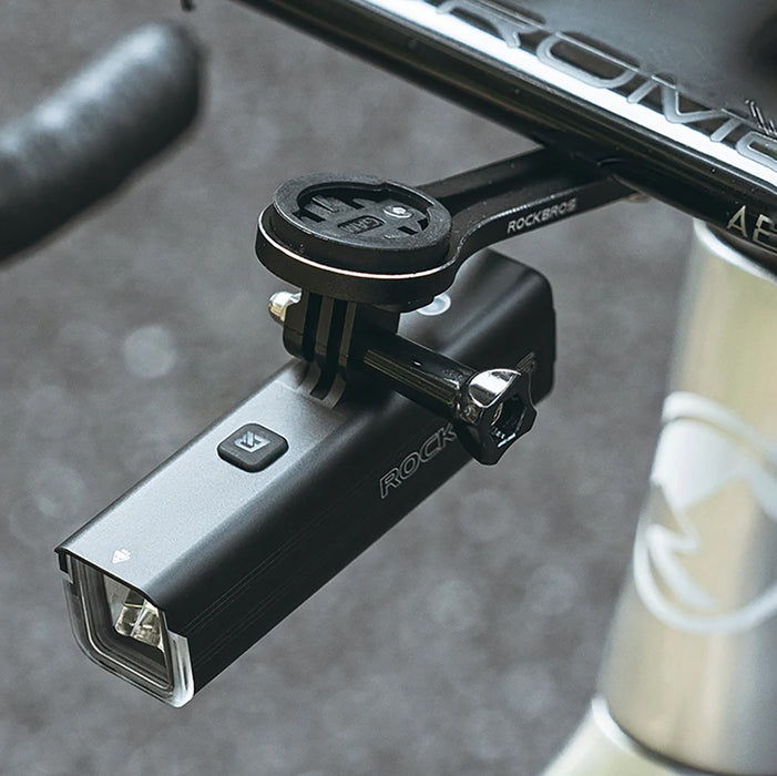 Rockbros RHL1500 Front Bike Light 5000mAh 1500lm IPX6 - Black