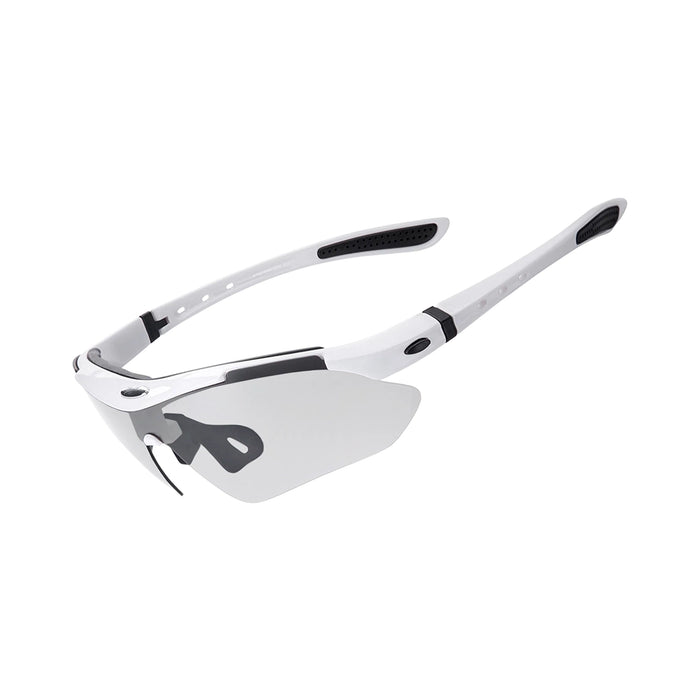Rockbros 10002 polarizing cycling glasses - white
