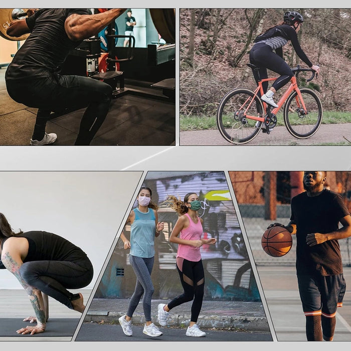 Rockbros RK2004L Breathable Cycling Pants with Pad L - Black