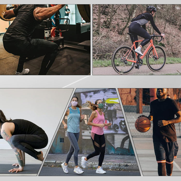 Rockbros RK2004M Breathable Cycling Pants with M Pad - Black