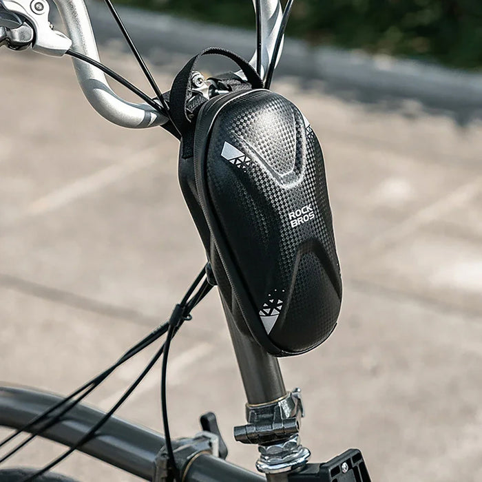 Rockbros bag 3011006301 for the handlebar of a bicycle or scooter 1.3 l - black