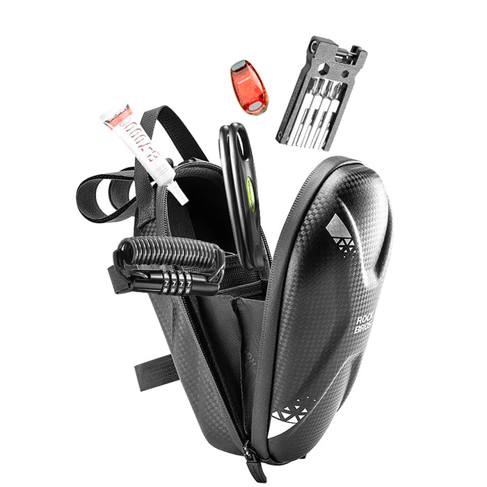 Rockbros bag 3011006301 for the handlebar of a bicycle or scooter 1.3 l - black