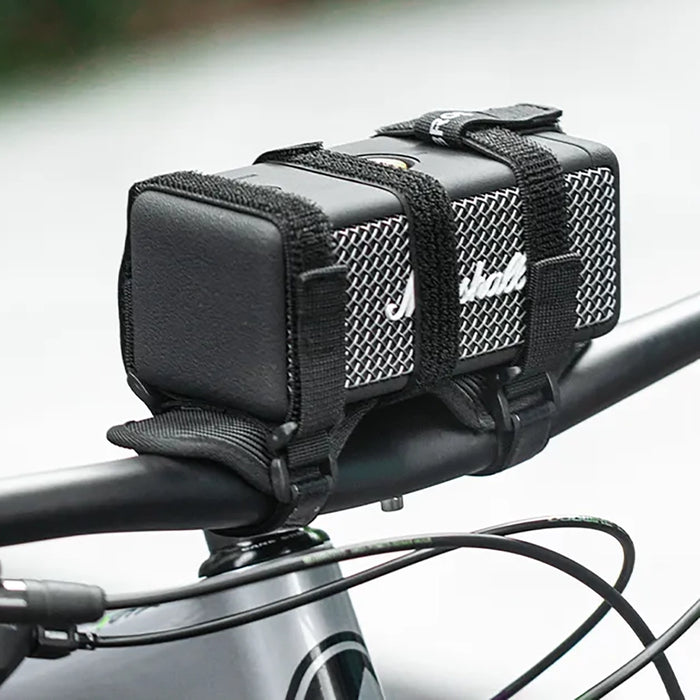 Rockbros 50210064001 Velcro Bike Strap for Bluetooth Speaker or Water Bottle - Black