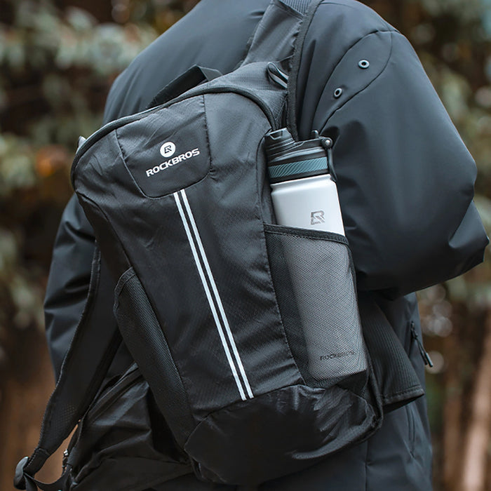 Rockbros 35210029005 thermal bicycle bottle for drinks 550 ml - white