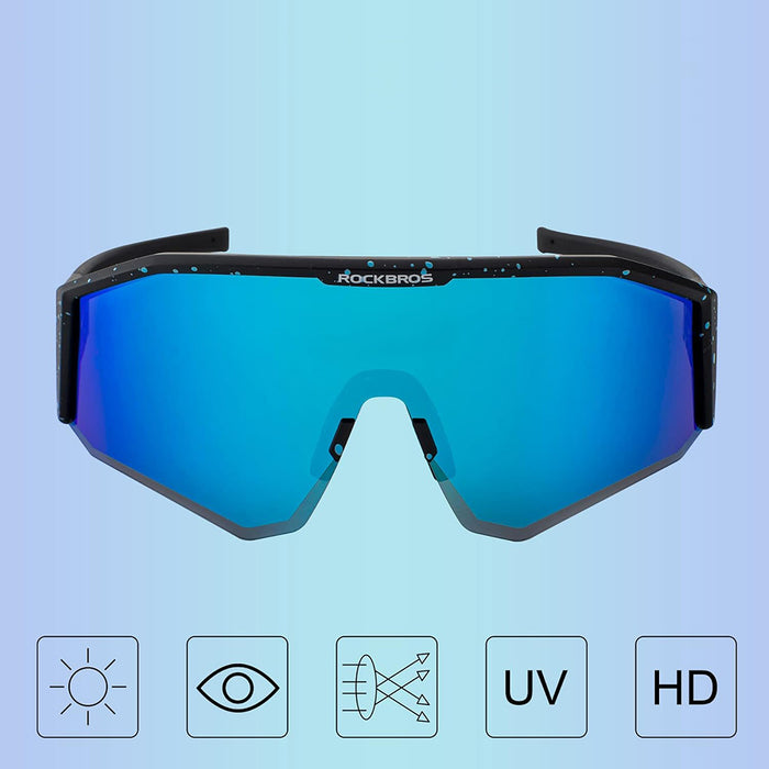 Rockbros SP297 polarizing cycling glasses - black