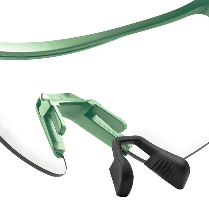 Rockbros Photochromic Cycling Glasses with UV Protection and Corrective Insert - Green