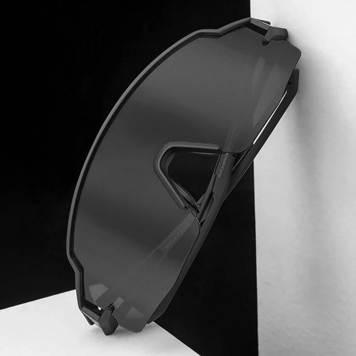 Rockbros Polarized Cycling Glasses with UV Protection and Corrective Insert 14120008006 Gray Lenses - Black