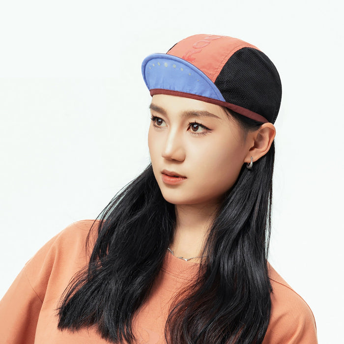 Rockbros Cycling Cap with Helmet Visor - Red