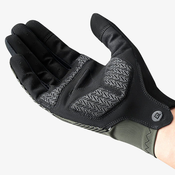 Rockbros cycling gloves spring/summer/autumn, full, size: S - green