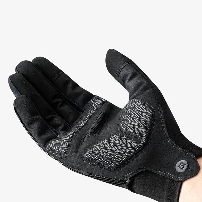 Rockbros cycling gloves spring/summer/autumn, full, size: XL - black