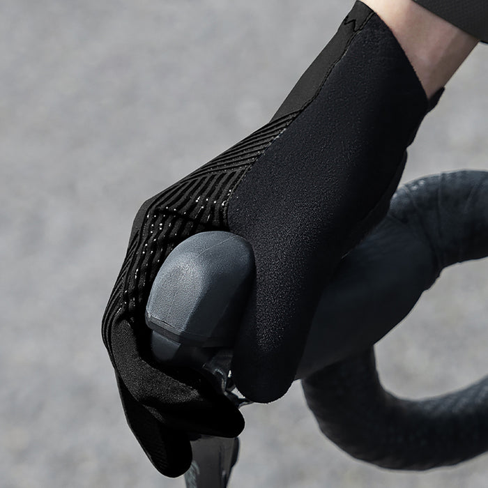Rockbros cycling gloves spring/summer/autumn, full, size: XL - black