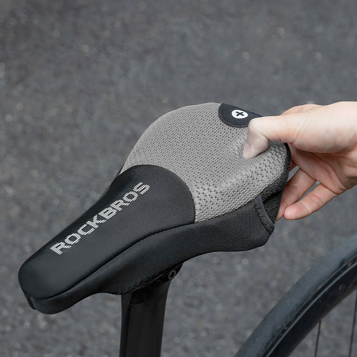 Rockbros Cover Bicycle Seat Cushion Size L - Gray