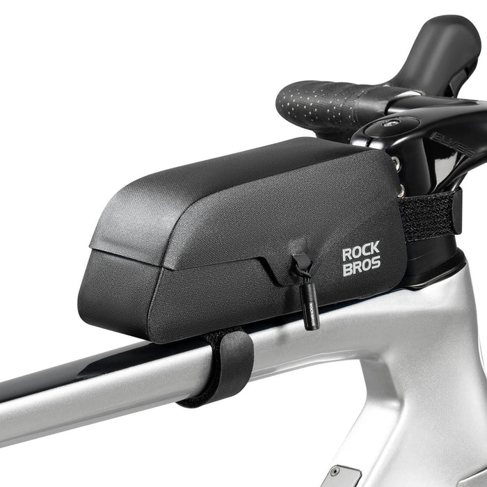 Rockbros 30120122002 Waterproof Bicycle Frame Bag with Magnetic Closure 0.9L - Black