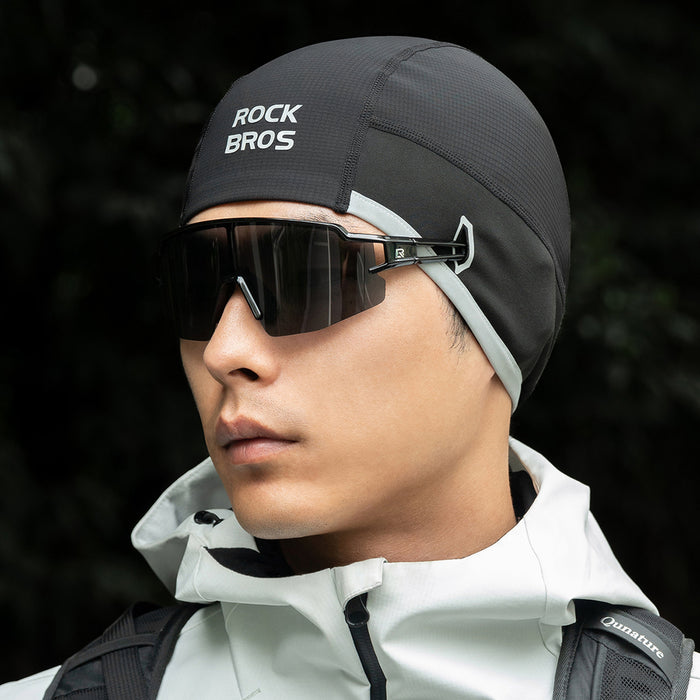 Rockbros M016 Winter Windproof Cycling Cap Size 54-61 cm - Black