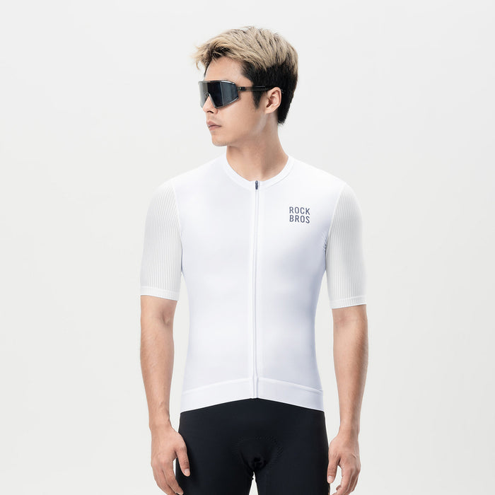 Rockbros 15200025 Short Sleeve Cycling Jersey Size XXXL - White