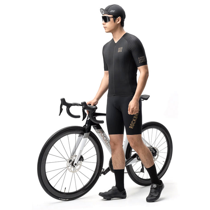 Rockbros YDDX011 Diamond Short Sleeve Cycling Jersey Size XS - Black