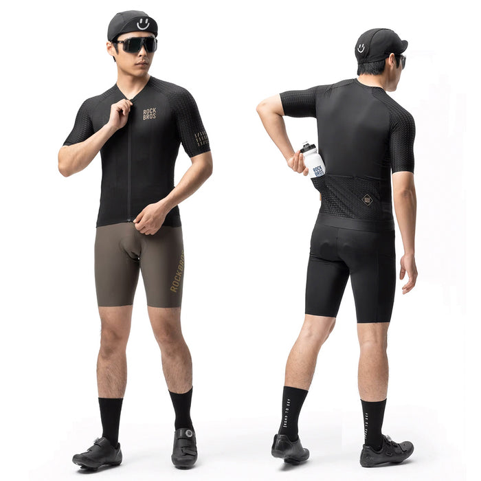 Rockbros YDDX011 Diamond Short Sleeve Cycling Jersey Size S - Black