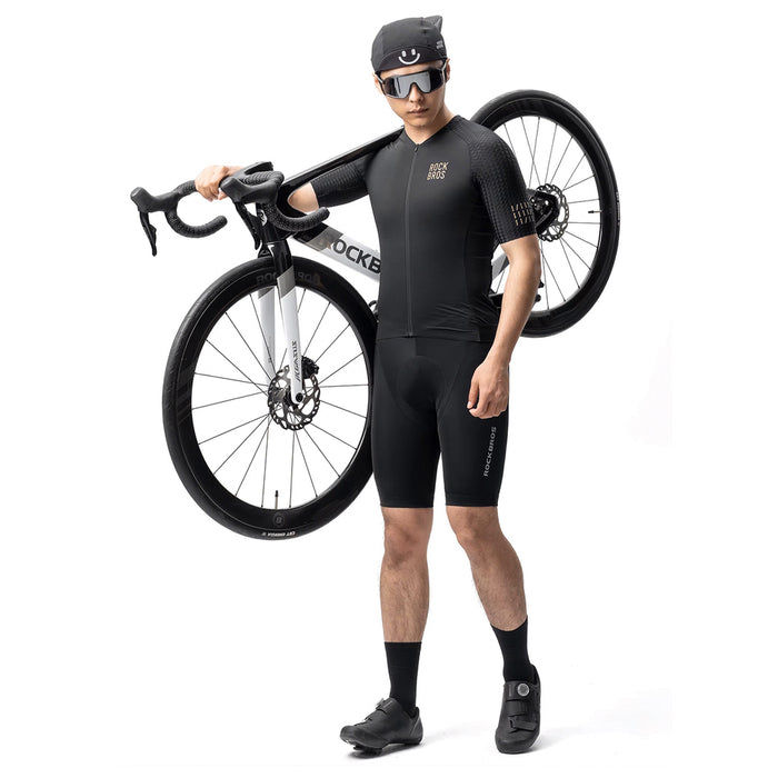 Rockbros YDDX011 Diamond Short Sleeve Cycling Jersey Size S - Black