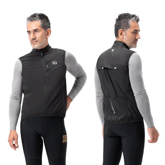 Rockbros MJ012 thermal vest size XXXXL - black