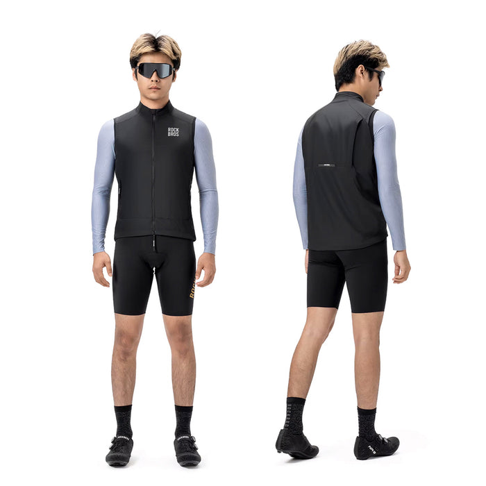 Rockbros YDMJ003 Windproof Vest Spring/Autumn Size S - Black
