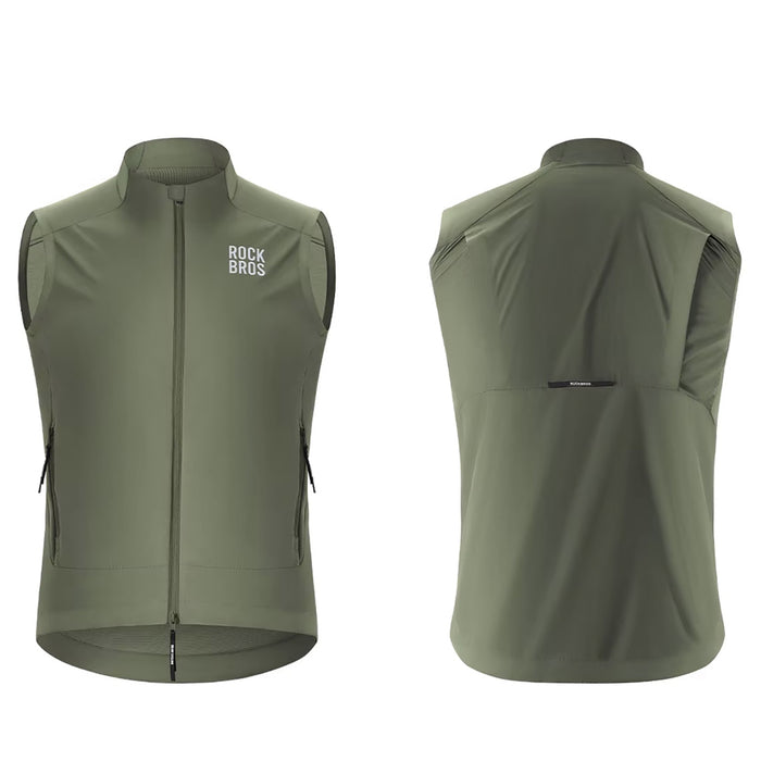 Rockbros YDMJ003 Windproof Vest Spring/Autumn Size XS - Green