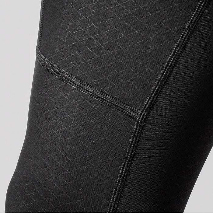 Rockbros YDCK012-1 Long Fleece Bib Tights with Pad Size L - Black