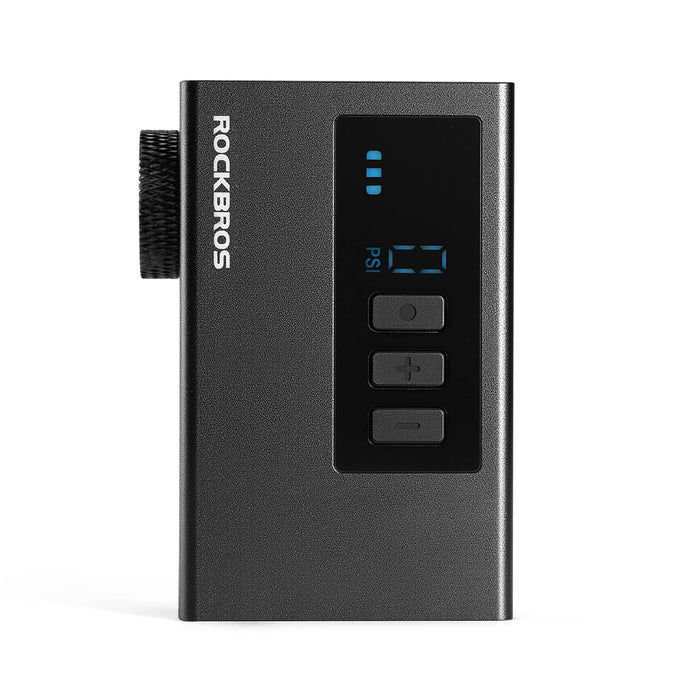 Rockbros AS240 PRO Cordless Pump 120 psi Compressor 420mAh - Black