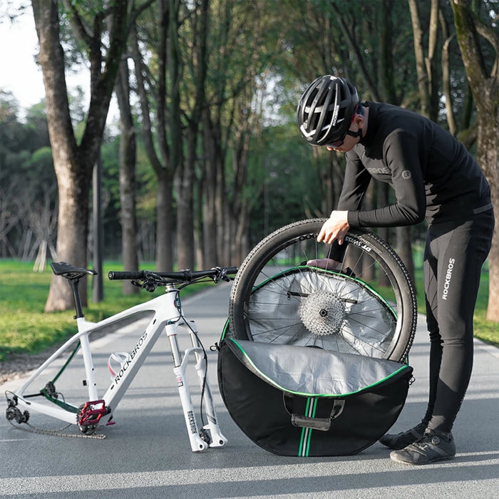 Rockbros D40 transport cover for ø74cm wheel - black