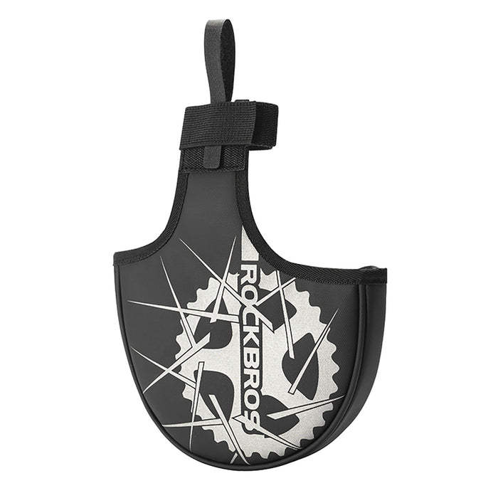 Rockbros D76 Crankset Transport Cover - Black and Gray