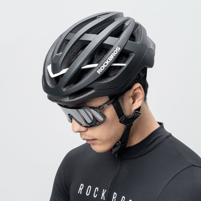 Rockbros HC-58BK-L Bike Helmet 58-61 cm - Black and Gray