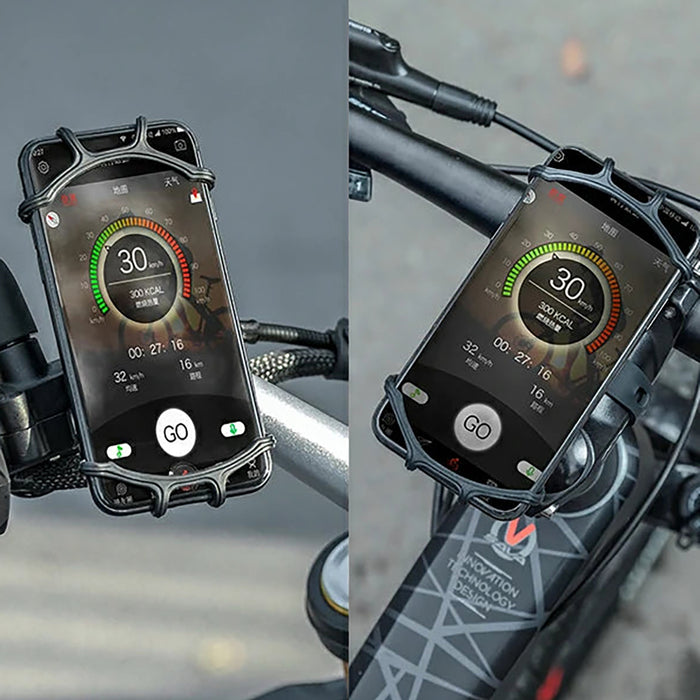 Bicycle Phone Holder Rockbros LF436BK (black)