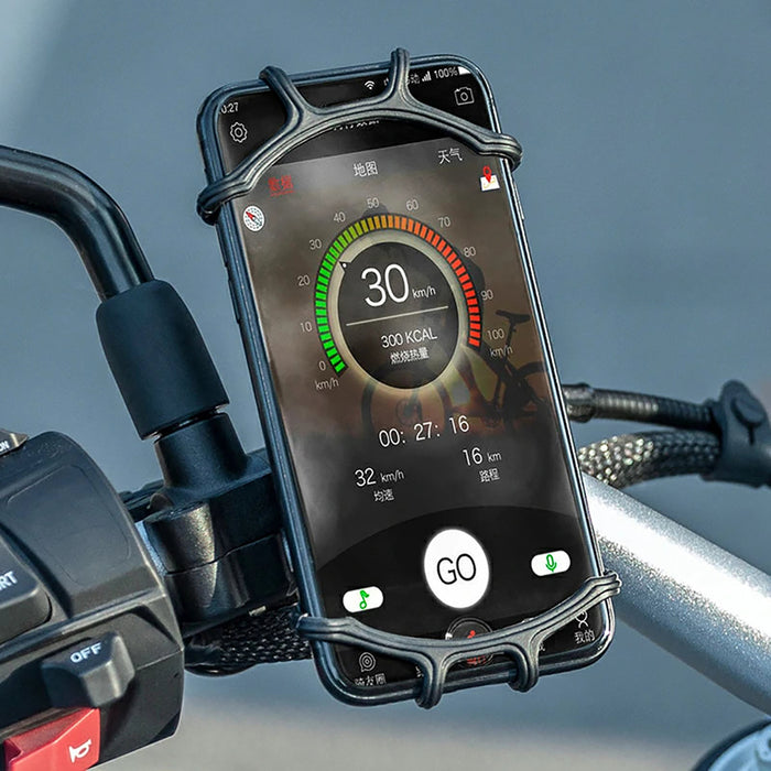 Bicycle Phone Holder Rockbros LF436BK (black)