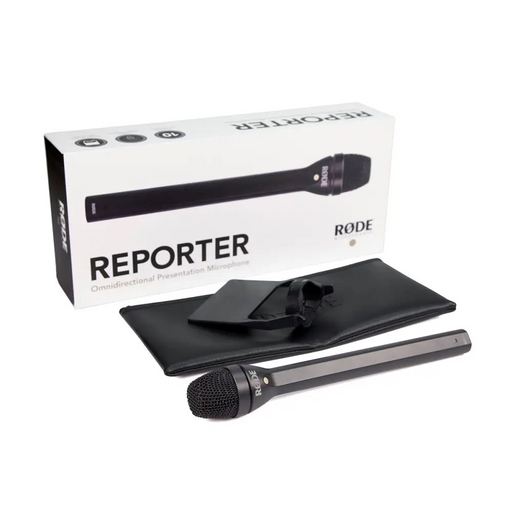 RØDE Reporter Black Interview microphone - MicrophonesMIS-MIK<<<Microphones and headphonesMIS<<<ActionPL