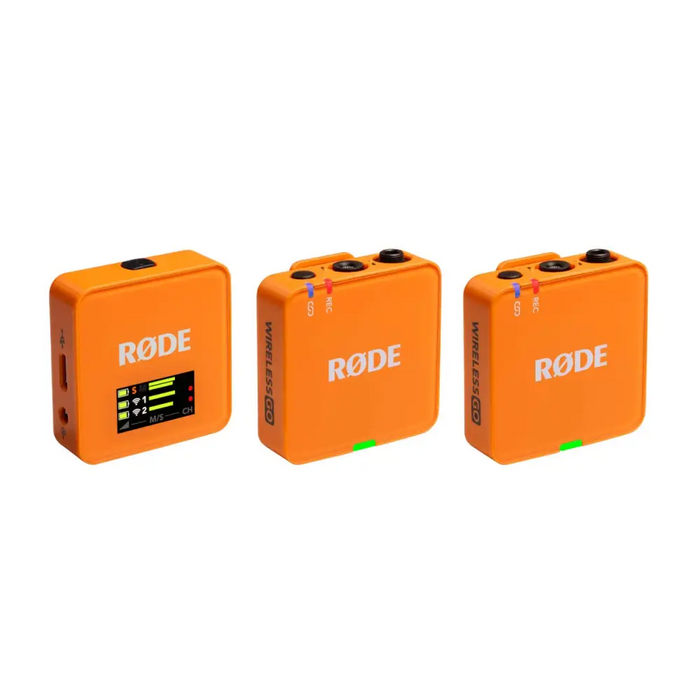 RØDE Wireless GO III Orange - wireless microphone system (orange) - MicrophonesMIS-MIK<<<Microphones