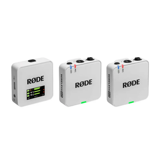 RØDE Wireless GO III White - wireless microphone system (white) - MicrophonesMIS-MIK<<<Microphones