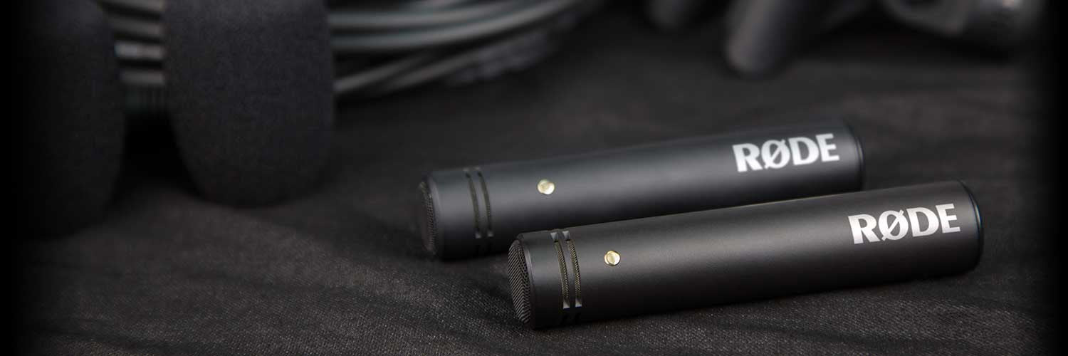 RØDE M5 Pair - pair of condenser microphones, black