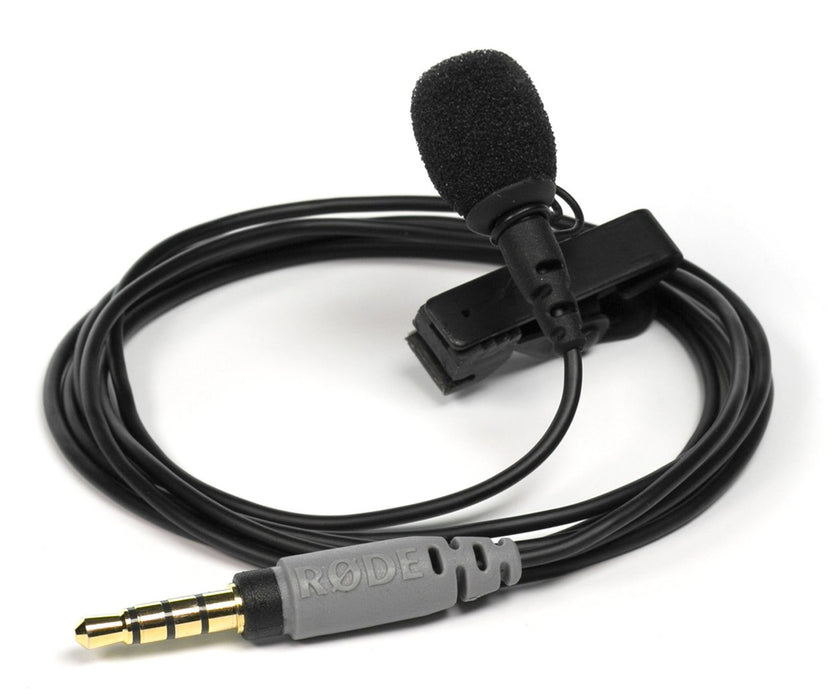 RØDE smartLav+ Black Lavalier/Lapel microphone