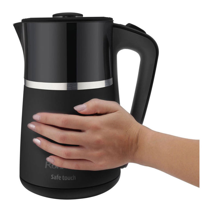 Electric kettle ROHNSON R-7534 BLACK, 1.70 L, 2200 W