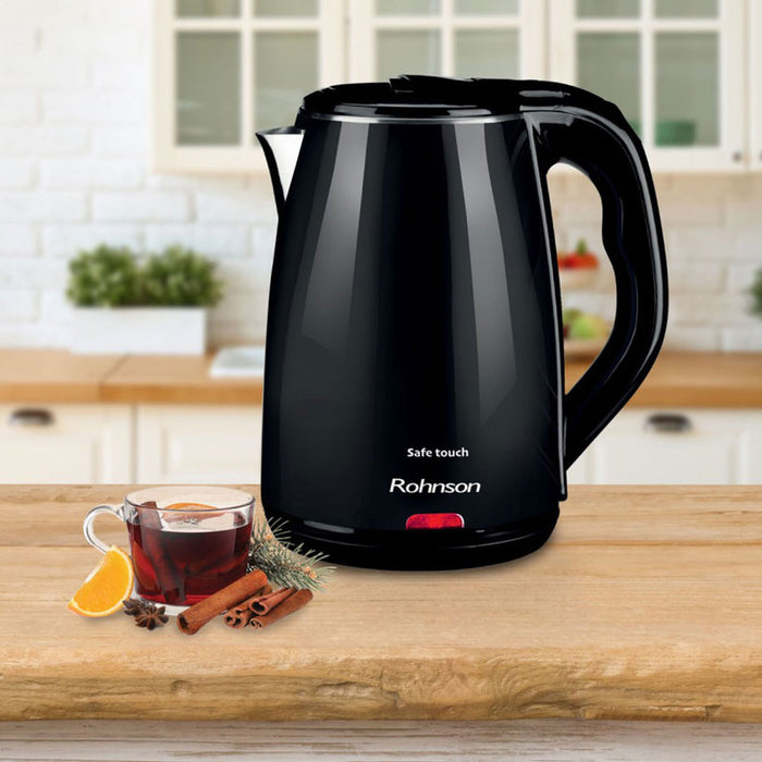Electric kettle ROHNSON R-7535 BLACK, 1500 W, 1.70 L