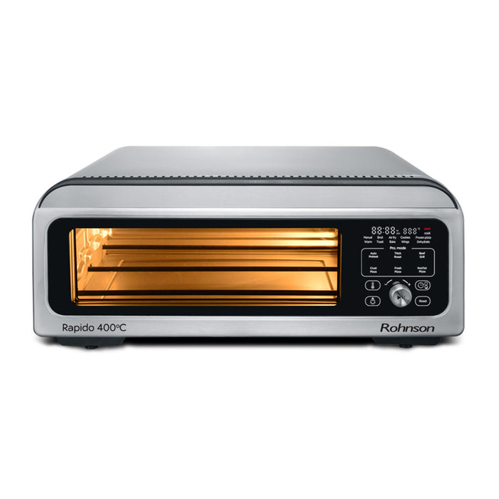 PIZZA OVEN ROHNSON RAPIDO R-2880 GRAY, 2000 W
