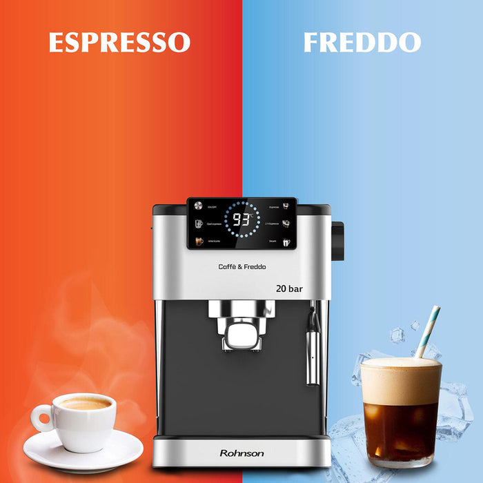 Coffee machine ROHNSON R-98028 1500.00 ml, 20.00 bar